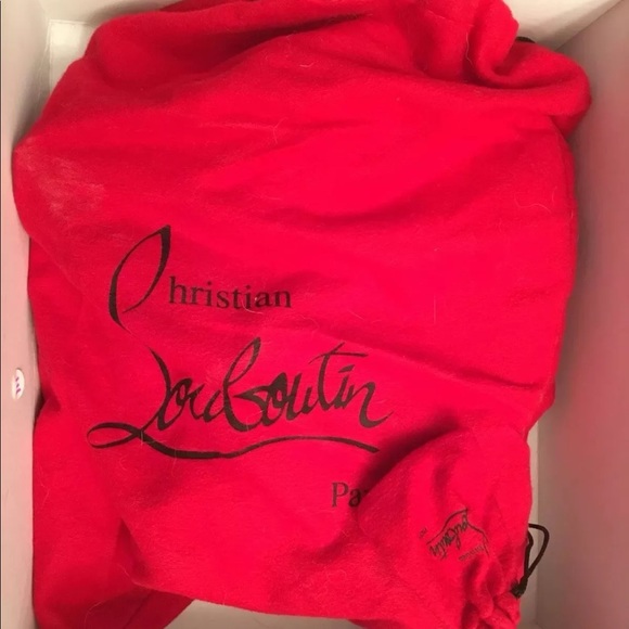 Christian Louboutin Lady Peep 150 Bronze Sz 38 NEW - Picture 7 of 8